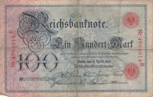 100 Mark 1903 Ro20 Y/B